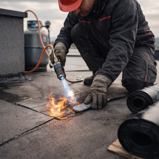 Flachdachabdichtungen